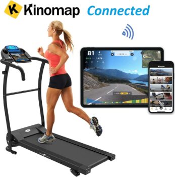 Nero Sports – Electric Treadmill Foldable Motorized with KINOMAP ZWIFT Bluetooth connection 24 month warranty